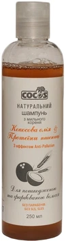 Шампунь из мыльного корня "Кокосовое масло & Протеины пшеницы" для поврежденных и окрашенных Cocos 250ml (789532-704584-2)