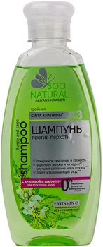 Шампунь против перхоти "Крапива и шалфей" Natural Spa Nettle & Sage Shampoo 250ml (434904-513442-2)