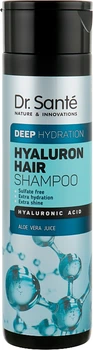 Шампунь для глубокого увлажнения волос Dr. Sante Hyaluron Hair Deep Hydration Shampoo 250ml (908469-829153-2)