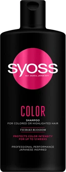 Шампунь для окрашенных и тонированных волос Syoss Color Tsubaki Blossom Shampoo 440ml (899615-814041-2)