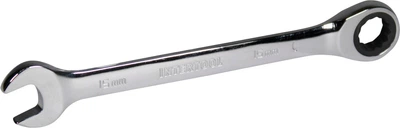 Ключ ріжково-накидний 15мм. з тріщоткою (Intertool) XT-1355