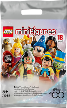 Zestaw klocków LEGO Minifigures Disney 100 8 elementów (71038) (5702017417752)