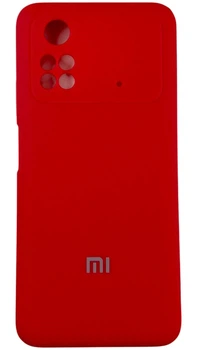 Чехол Soft Case на Poco M4 Pro 4G красный
