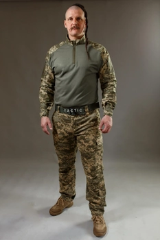 Військова форма Tactic літня, тактичний костюм (убакс + штани) піксель 54