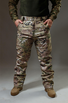 Військові брюки Tactic (тактичні штани) SoftShell Мультикам зимові 56