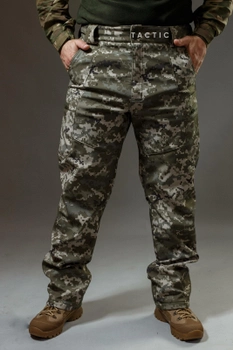 Військові брюки Tactic (тактичні штани) SoftShell Піксель зимові 54