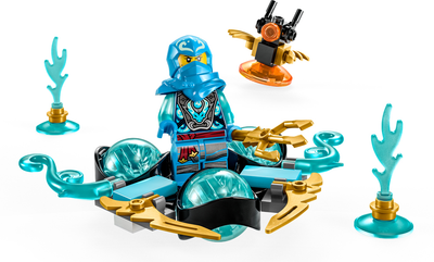 Zestaw klocków LEGO Ninjago Smocza moc Nyi driftowanie spinjitzu 57 elementów (71778)
