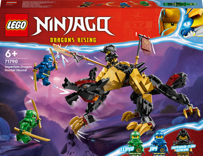 Zestaw klocków LEGO Ninjago Ogar Łowców Smoków 198 elementów (71790)