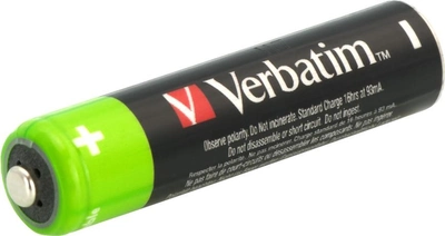 Акумуляторні батарейки Verbatim типу AAA (HR03) 4 шт. (49514)