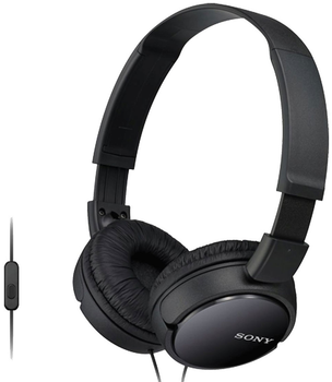 Słuchawki Sony MDR-ZX110AP czarne (MDRZX110APB.CE7)