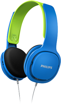 Słuchawki Philips SHK2000BL/00 niebiesko-zielone