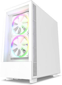 Корпус NZXT H5 Elite Edition White (CC-H51EW-01)