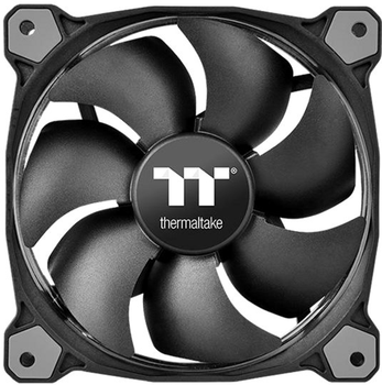 Набір вентиляторів Thermaltake Riing 12 LED RGB Radiator Fan Sync Edition (комплект з 3-х вентиляторів) Black (CL-F071-PL12SW-A)