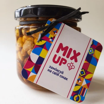 Орехи с медом: фундук, арахис, грецкий орех MIXUP, 240 граммов