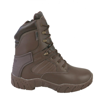 Ботинки тактические кожаные Kombat UK Tactical Pro Boots All Leather коричневые 44