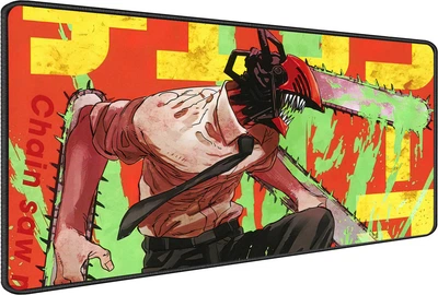 Игровая поверхность (Коврик для мышки) SHLab Chainsaw Man SHM-881 (70х30 см) (30870)