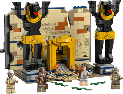 Конструктор LEGO Indiana Jones Втеча із загубленої гробниці 600 деталей (77013)