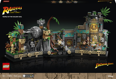Конструктор LEGO Indiana Jones Храм Золотого Ідола 1545 деталей (77015)