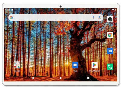 Планшет и чехол-клавиатура Hoozo S 464 LTE 4GB/64GB IPS 10.1" Silver (1387)