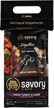 Промо набір для собак Savory Medium Breed + ласощі