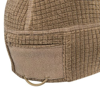 Шапка тактическая Range beanie cap® - Grid fleece Helikon-Tex Coyote (Койот) M-Regular