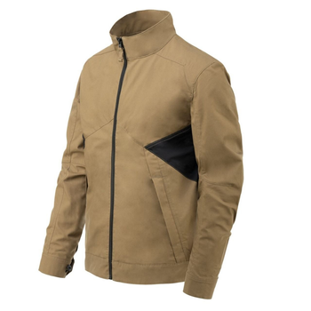 Куртка тактическая мужская GREYMAN jacket Helikon-Tex Coyote/Black (Койот-черный) XL-Regular