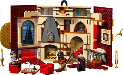 Zestaw klocków LEGO Harry Potter Flaga Gryffindoru 285 elementów (76409)