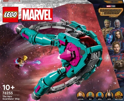 Zestaw klocków Lego Marvel Super Heroes Nowy statek kosmiczny Galaxy Sentinels 378 elementów (76255)