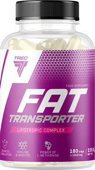 Ліпотропний спальник Trec Nutrition Fat Transporter 180 к (5902114017231)
