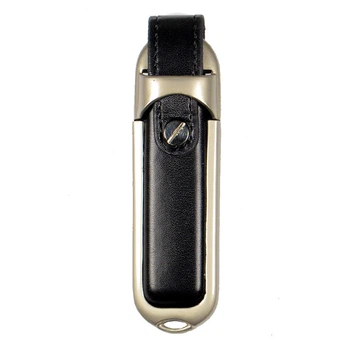 Флешка 32GB USB 2.0 "Кожаный Black"