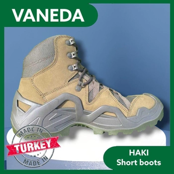 Короткі тактичні літні черевики VANEDA Ванеда Олива 43