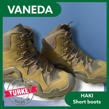 Короткі тактичні літні черевики VANEDA Ванеда Олива 41