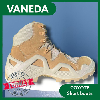 Короткие тактические летние ботинки VANEDA Ванеда Койот 42