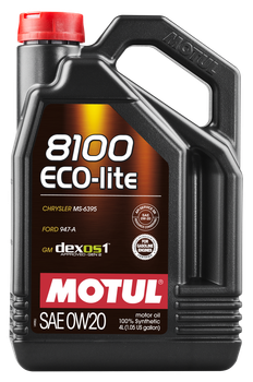 Олива Motul 8100 Eco-Lite SAE 0W20 4Л