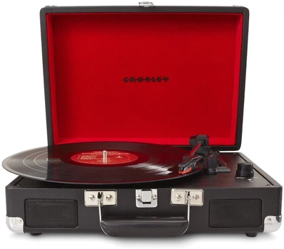 Виниловый проигрыватель Crosley Cruiser Deluxe Plus Black