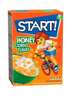 Хлопья медовые ТМ "Start" 280г (98787)