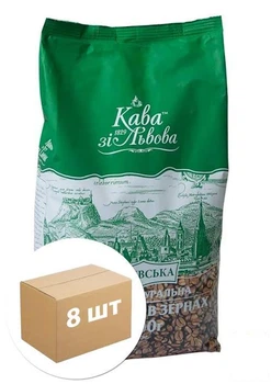 Кава Кава зі Львова зерно (Львівський) 8х1 кг (88783)