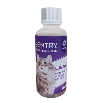 Шампунь от блох и клещей для котов Sentry PurrScriptions Plus Spring Freesia Shampoo (19732R1)