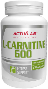 L-karnityna ActivLab L-Carnitine 600 mg 135 kapsułek (5907368835020)