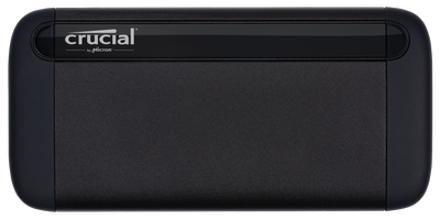 Crucial X8 Portable SSD 1TB USB 3.2 Type-C 3D NAND QLC (CT1000X8SSD9) External