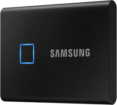 Dysk SSD Samsung Portable T7 TOUCH 2TB USB 3.2 Type-C Czarny (MU-PC2T0K/WW) External