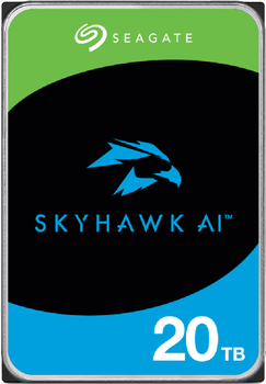 Dysk twardy Seagate SkyHawk Al 20 TB 7200 obr./min 256 MB ST20000VE002 3,5" SATAIII