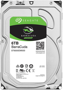 Жорсткий диск Seagate Barracuda 6TB 5400rpm 256MB ST6000DM003 3.5 SATAIII