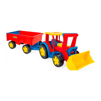 Трактор Гігант з причепом і ковшем Wader (66300)