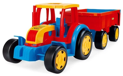 Gigantyczny traktor z przyczepą Wader (66100)