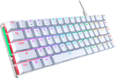 Klawiatura przewodowa Asus ROG Falchion Ace NX czerwona EN PBT USB biała (90MP0346-BKUA11)