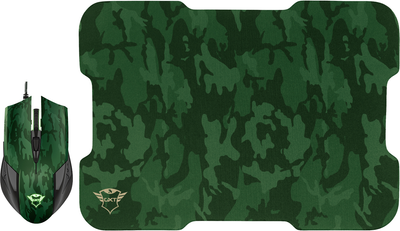 Миша Trust GXT 781 Rixa Camo Mouse & Pad USB Camouflage (23611)