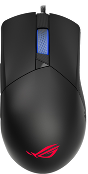 Mysz komputerowa Asus ROG Gladius III USB Czarna (90MP0270-BMUA00)
