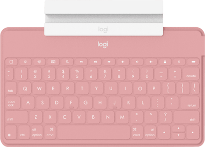 Klawiatura bezprzewodowa Logitech Keys-To-Go do iPhone iPad Apple TV Blush Pink (920-010059)