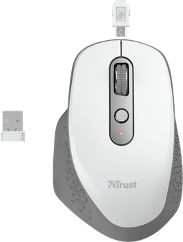 Миша Trust Ozaa Wireless White (24035)